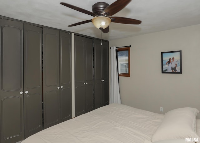 4512 11th Ave Unit C, Moline, IL 61265 - bedroom featuring a ceiling fan