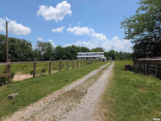 340 Dameron Ln, Vienna, IL 62995 - view of dirt / gravel road with a view of rural / pastoral area