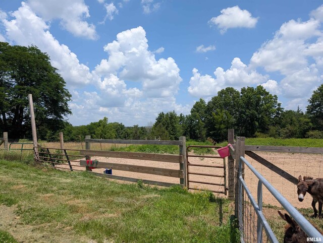 340 Dameron Ln, Vienna, IL 62995 - view of yard featuring a view of countryside