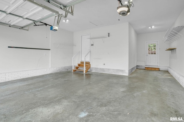1039 Bluff Ln, Le Claire, IA 52753 - garage with a garage door opener