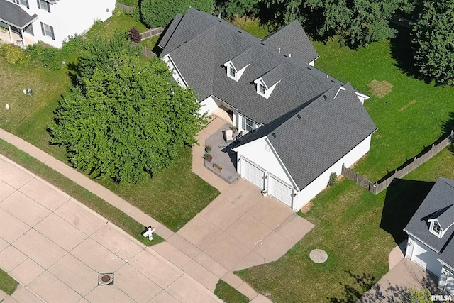 1039 Bluff Ln, Le Claire, IA 52753 - bird's eye view