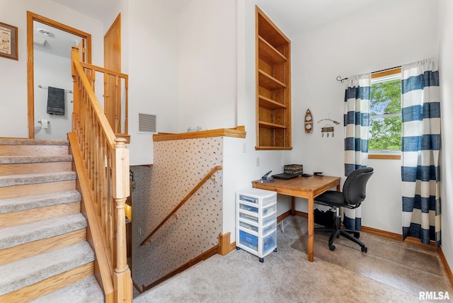 13118 65th Ave, Blue Grass, IA 52726 - office with carpet and baseboards