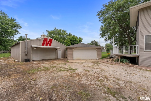 13118 65th Ave, Blue Grass, IA 52726 - view of detached garage