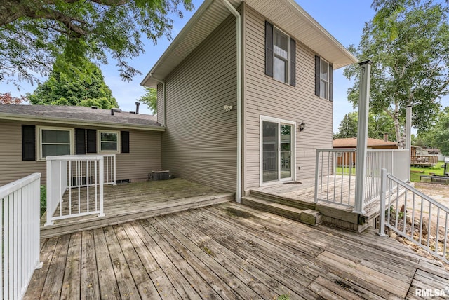 13118 65th Ave, Blue Grass, IA 52726 - view of wooden terrace