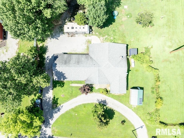 17000 Log Cabin Rd, Marion, IL 62959 - drone / aerial view