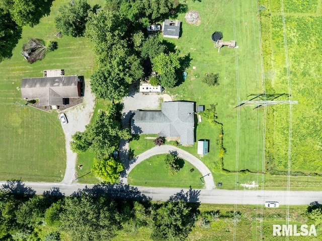 17000 Log Cabin Rd, Marion, IL 62959 - bird's eye view