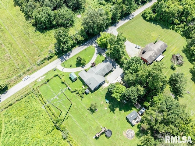 17000 Log Cabin Rd, Marion, IL 62959 - overview of rural landscape