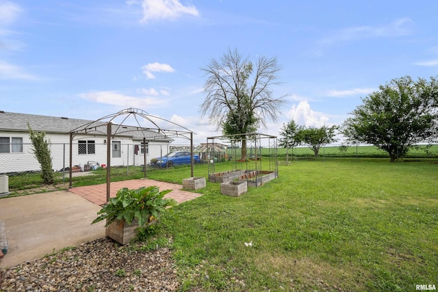 1671 US Highway 67, Preemption, IL 61276 - view of yard with a garden and a gazebo