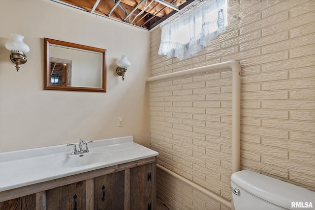505 N 7th St, Eldridge, IA 52748 - half bathroom with toilet and vanity