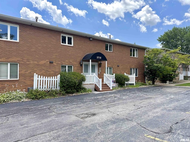 3715 35th St Unit 3, Moline, IL 61265 - view of front of property with brick siding