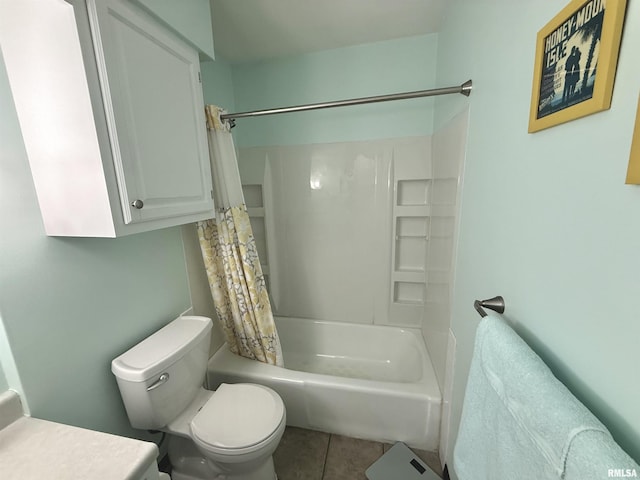 3715 35th St Unit 3, Moline, IL 61265 - full bath with tile patterned flooring, shower / tub combo with curtain, and vanity