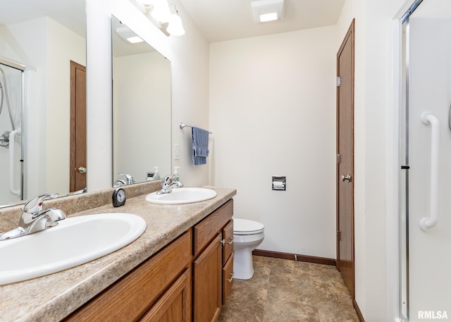 95 N 18th St, Clinton, IA 52732 - full bathroom with double vanity and toilet