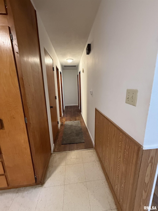 302 E Ames St, Yates City, IL 61572 - corridor with light tile patterned flooring