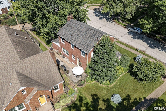 3205 Crestline Dr, Davenport, IA 52803 - aerial view of property and surrounding area
