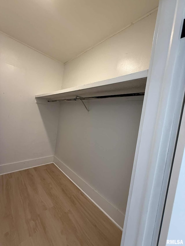 2111 Pine St, Murphysboro, IL 62966 - spacious closet featuring wood finished floors