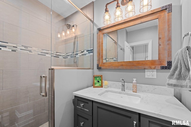 1309 5th St, Orion, IL 61273 - full bath with a stall shower and vanity