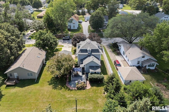 1309 5th St, Orion, IL 61273 - aerial view of residential area