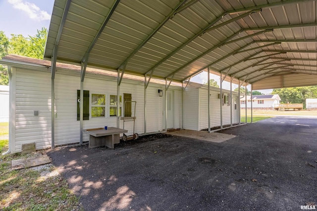 1904 E D St, West Frankfort, IL 62896 - exterior space with a detached carport