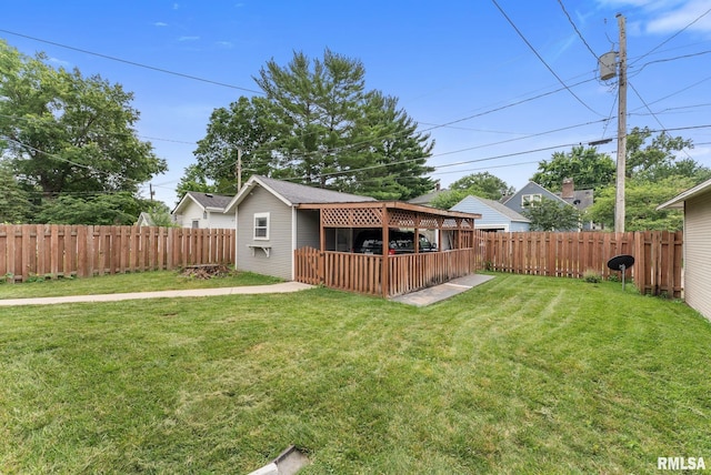 517 E 29th Pl, Davenport, IA 52803 - view of fenced backyard