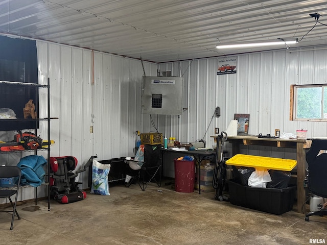 335 Sand Aly, Toronto, IA 52777 - view of garage