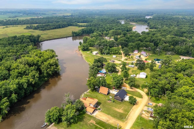 18599 317th St, Long Grove, IA 52756 - drone / aerial view of a nearby body of water