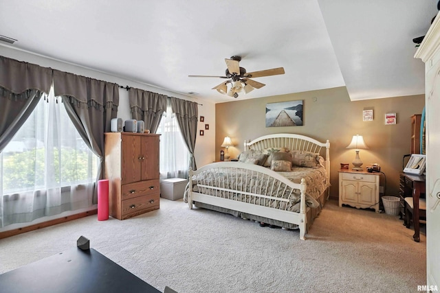 18599 317th St, Long Grove, IA 52756 - bedroom with carpet and ceiling fan