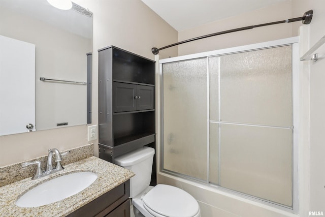 3133 W 1st St, Davenport, IA 52804 - full bath featuring vanity and combined bath / shower with glass door