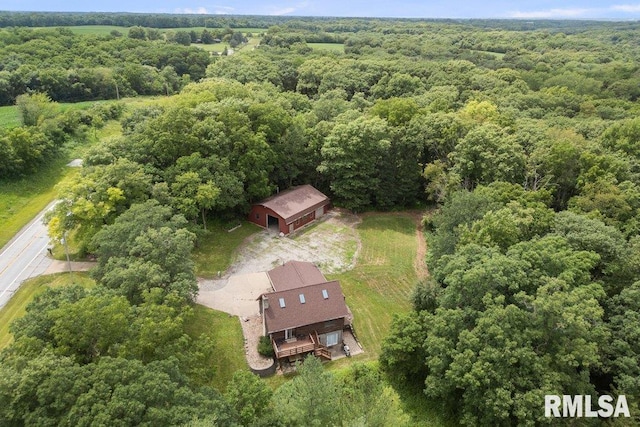 7319 106th Ave, Coal Valley, IL 61240 - view of subject property with a forest