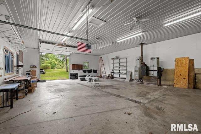 7319 106th Ave, Coal Valley, IL 61240 - view of garage