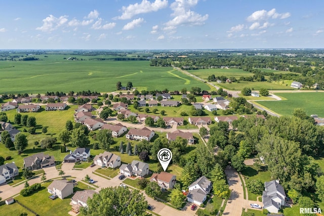 5320 Appleton Dr, Davenport, IA 52804 - aerial perspective of suburban area