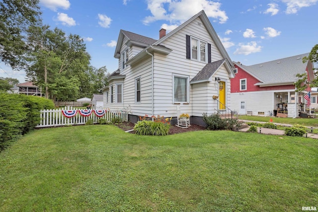 2510 Pershing Ave, Davenport, IA 52803 - view of front facade with a chimney and a shingled roof