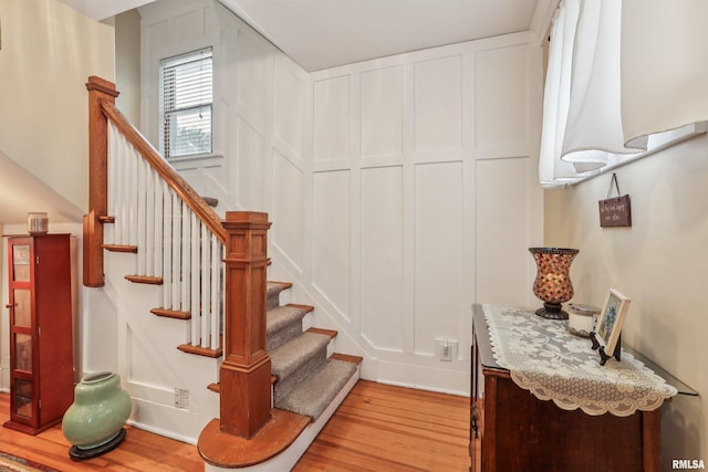 2510 Pershing Ave, Davenport, IA 52803 - stairs with wood finished floors