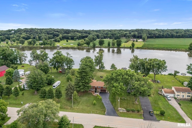 25622 1st Ave N, Hillsdale, IL 61257 - aerial view of a nearby body of water