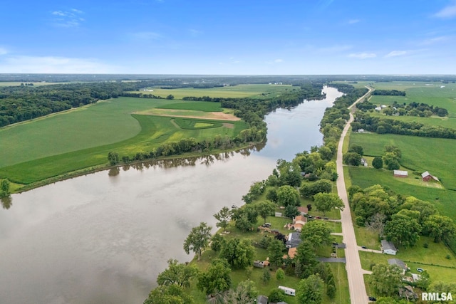 25622 1st Ave N, Hillsdale, IL 61257 - aerial view of a large body of water