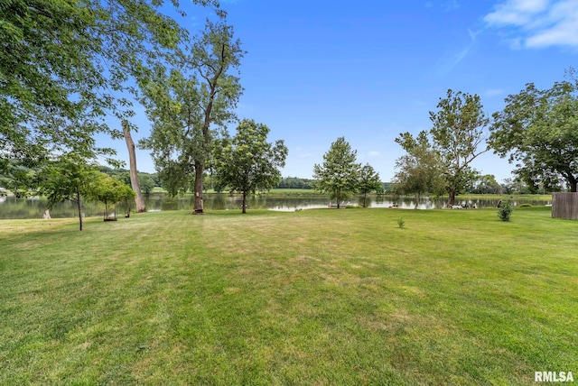 25622 1st Ave N, Hillsdale, IL 61257 - view of yard featuring a water view