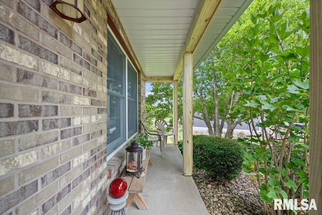 14325 139th Avenue Ct W, Taylor Ridge, IL 61284 - view of covered porch