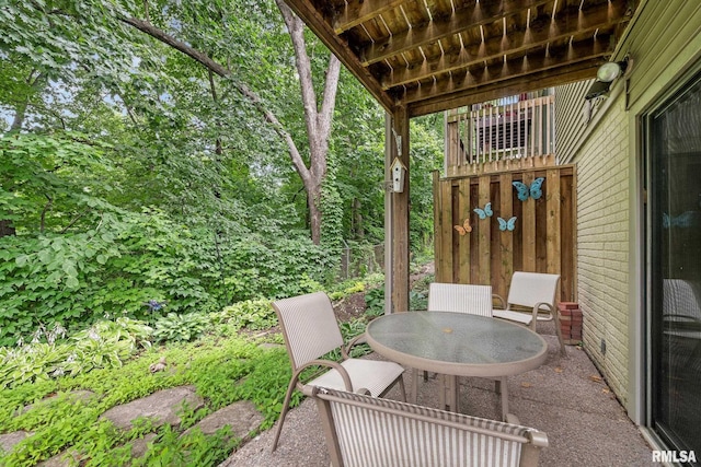 2809 12th Ave Unit 504, Rock Island, IL 61201 - view of patio featuring outdoor dining area