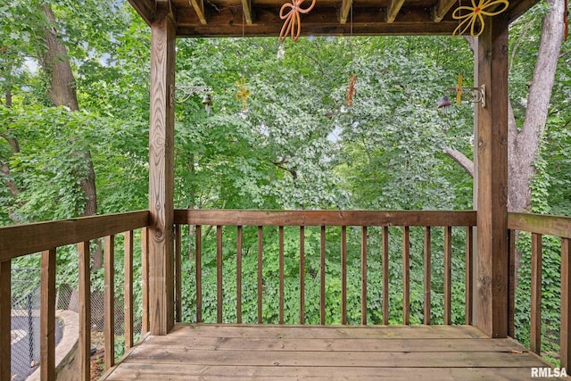 2809 12th Ave Unit 504, Rock Island, IL 61201 - view of wooden deck