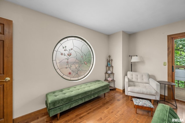 2809 12th Ave Unit 504, Rock Island, IL 61201 - living area featuring light wood finished floors and baseboards