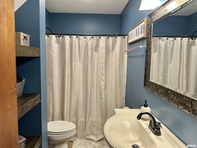 653 Ferry Rd, Miles, IA 52064 - full bathroom featuring curtained shower