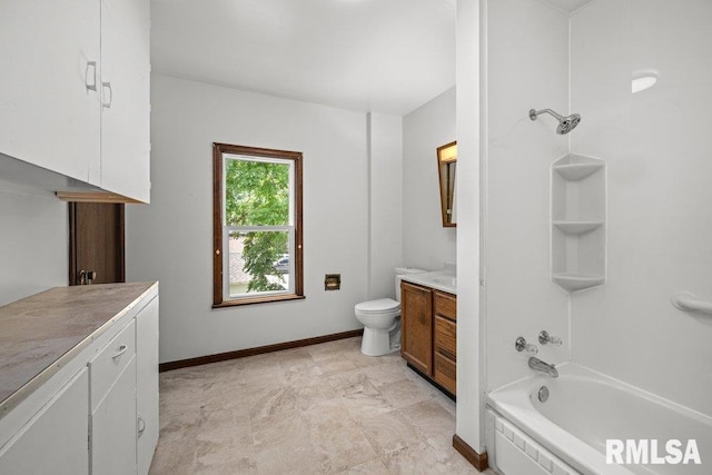 204 15th Ave, East Moline, IL 61244 - full bathroom with vanity and washtub / shower combination