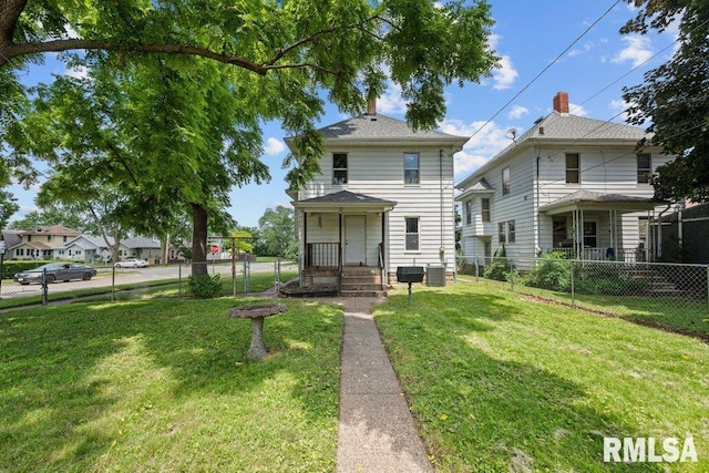 204 15th Ave, East Moline, IL 61244 - view of front of house with a chimney