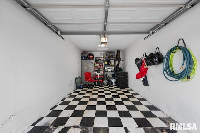 3209 S 16th Ave Unit 203, Eldridge, IA 52748 - garage with a garage door opener
