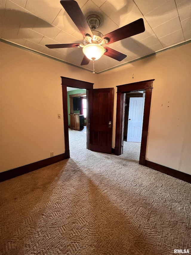 202 N Wilson St, Anna, IL 62906 - unfurnished room with carpet and a ceiling fan