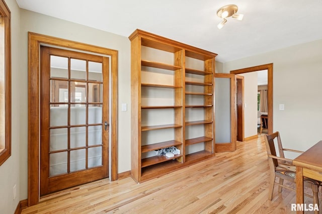 1928 Elm St, Davenport, IA 52803 - unfurnished office featuring light wood-style flooring and baseboards