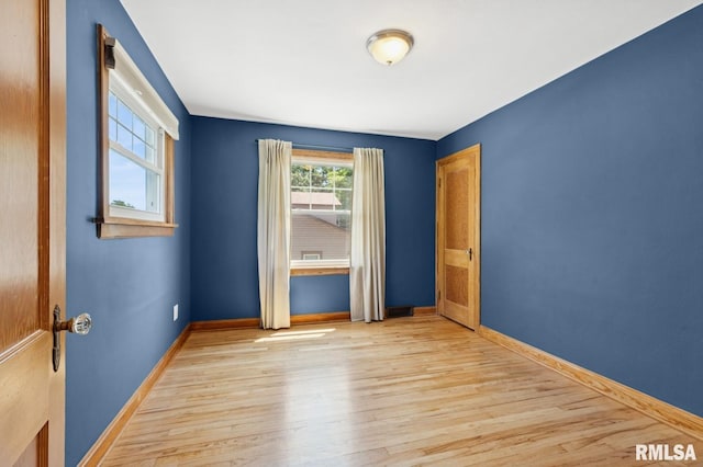 1928 Elm St, Davenport, IA 52803 - unfurnished room featuring light wood-style flooring and baseboards