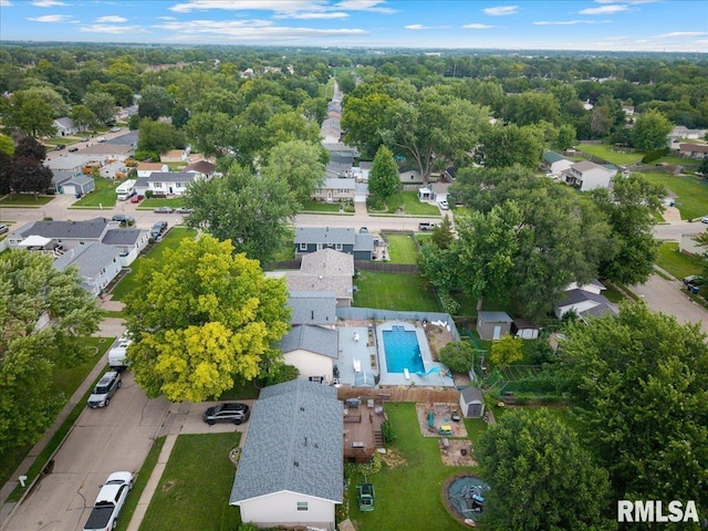 1215 Calvin St, Davenport, IA 52804 - view of property location featuring a pool area and nearby suburban area