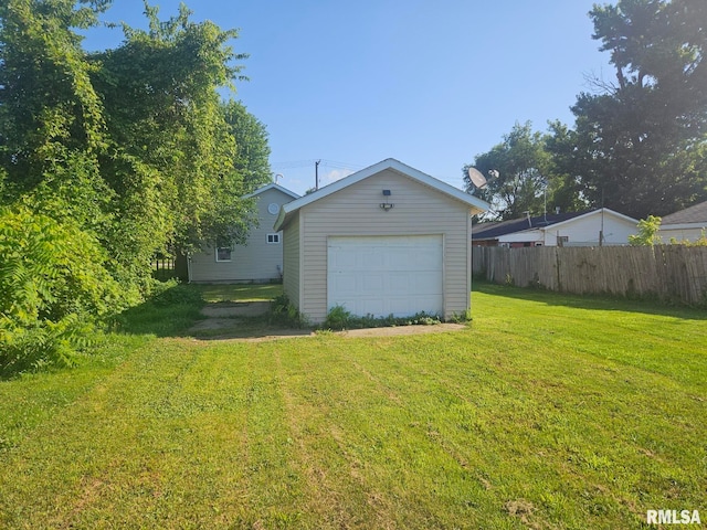 1912 Breese St, Muscatine, IA 52761 - garage featuring driveway