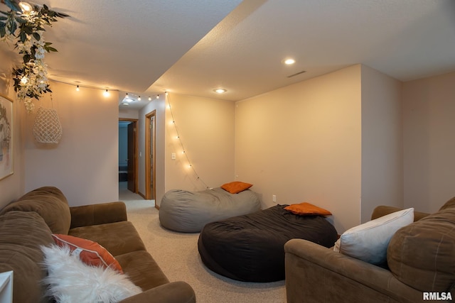 1199 Scenic Place, Le Claire, IA 52753 - living area with light colored carpet and recessed lighting