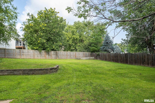 1199 Scenic Place, Le Claire, IA 52753 - view of fenced backyard